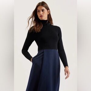 A-Line Dress with Side Pockets